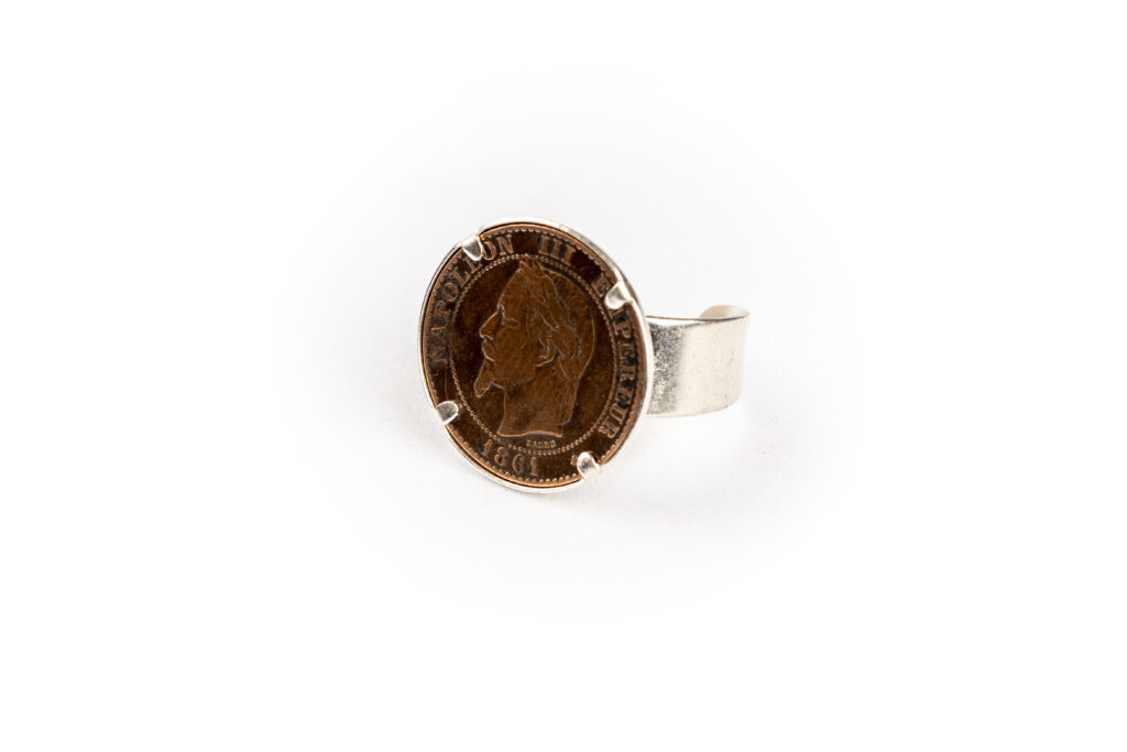 Bague argent Napoléon