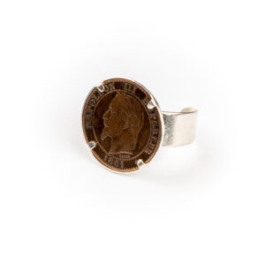 Bague argent Napoléon