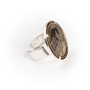 Bague argent 100 Francs Cochet