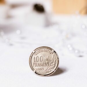 Parure argent 100 francs Cochet